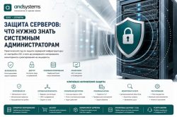 Защита серверов: что нужно знать системным администраторам