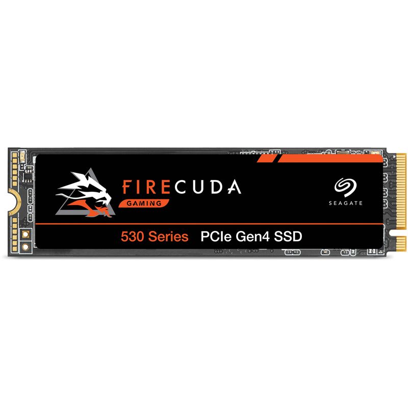 Картинка - 1 Диск SSD Seagate FireCuda 530 M.2 2280 500GB PCIe NVMe 4.0 x4, ZP500GM3A013