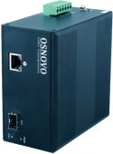 Промышленный конвертер OSNOVO 1000Base-T-1000Base-X RJ-45-SFP, OMC-1000-11HX/I