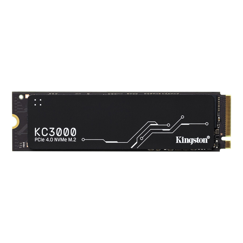 Картинка - 1 Диск SSD Kingston KC3000 M.2 2280 2TB PCIe NVMe 4.0 x4, SKC3000D/2048G