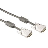 Видео кабель Hama DVI-D Dual Link (M) -> DVI-D Dual Link (M) 1.8 м, 00045077