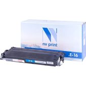 Тонер-картридж NV Print E-16 Лазерный Черный 2000стр, NV-E16