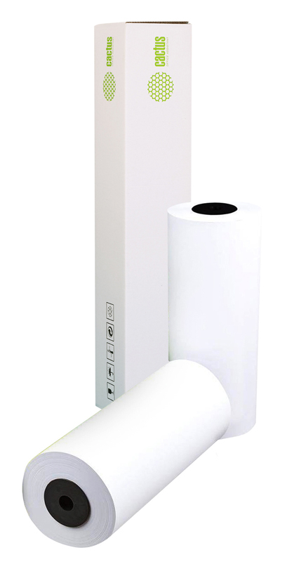 Рулон бумаги CACTUS LFP80 л 16" (420 мм) 80г/м² (2шт.), CS-LFP80-420457