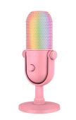 Микрофон Razer Seiren V3 Chroma USB розовый, RZ19-05060300-R3M1