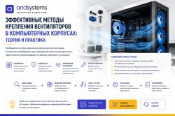 Эффективные методы крепления вентиляторов в компьютерных корпусах: теория и практика