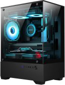 Фото Корпус Bloody CC-125 Mini Tower Без БП чёрный, CC-125-BK