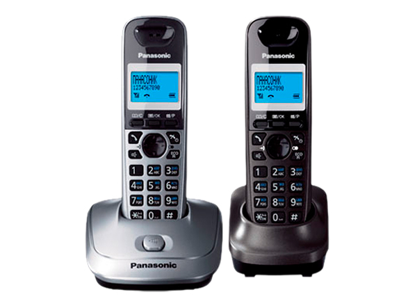 Картинка - 1 DECT-телефон Panasonic KX-TG2512RU Серый, KX-TG2512RU1