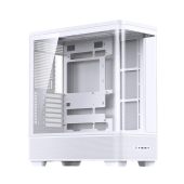 Корпус JONSBO TK-5 Midi Tower Без БП белый, TK-5 White