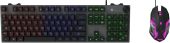 Вид Комплект Клавиатура/мышь OKLICK  Проводной серый, 1546797