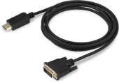 Видео кабель BURO DisplayPort (M) -&gt; DVI-D Dual Link (M) 2 м, BHP DPP_DVI-2