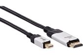 Видео кабель vcom HDMI (M) -&gt; miniDisplayPort (M) 1.8 м, CG615M-1.8
