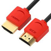 Фото Видеокабель с Ethernet Greenconnect SLIM HM502 HDMI (M) -> HDMI (M) 1 м, GCR-51213