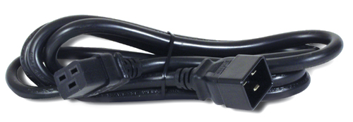 Картинка - 1 Кабель питания APC Power Cord IEC-320 C20 -&gt; IEC 320 C19 16A 4.50м, AP9887