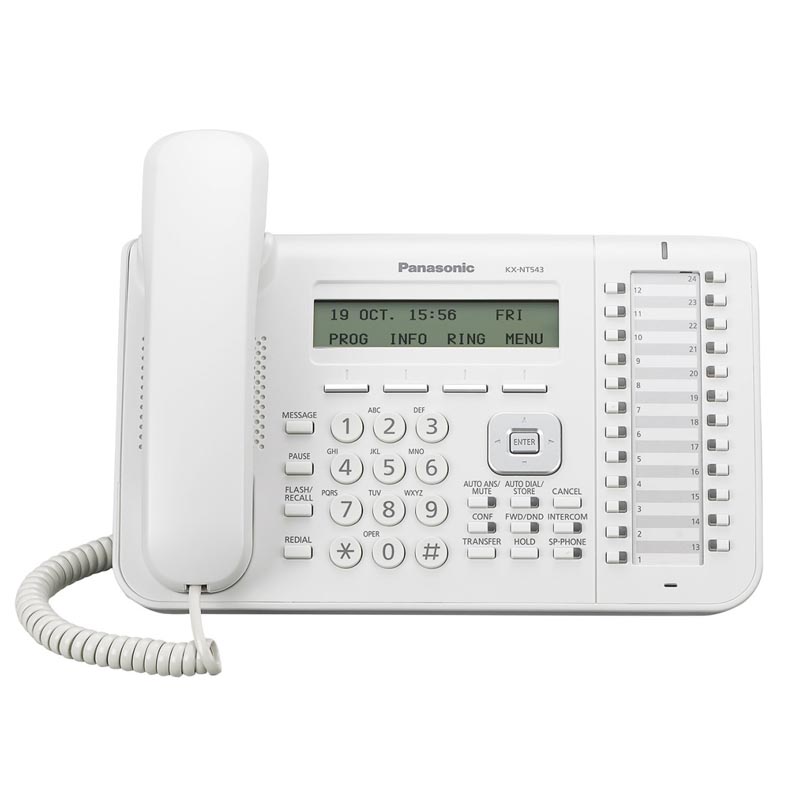 Картинка - 1 IP-телефон Panasonic KX-NT543  без БП , KX-NT543RU
