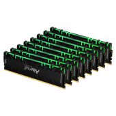 Фото Комплект памяти Kingston FURY Renegade RGB 8х32Гб DIMM DDR4 3200МГц, KF432C16RBAK8/256