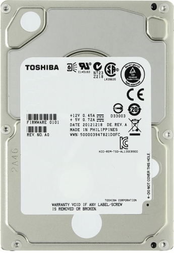 Картинка - 1 Диск HDD Toshiba Enterprise Performance AL14SEB SAS 3.0 (12Gb/s) 2.5&quot; 1.2TB, AL14SEB120N