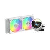 Система водяного охлаждения Ocypus Sigma L24 ARGB 2 x 120 мм, Sigma L24 WH ARGB