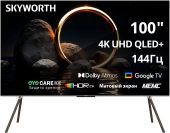Телевизор Skyworth 100Q79H 100" 3840x2160 (4K) чёрный, 100Q79H