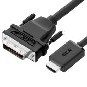 Фото Видео кабель Greenconnect HDMI (M) -> DVI-D (M) 3 м, GCR-55522