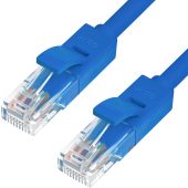 Патч-корд Greenconnect UTP кат. 6 синий 3 м, GCR-LNC601-3.0m