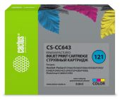 Фото Картридж CACTUS CC643 Струйный Трехцветный 9мл, CS-CC643