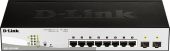 Коммутатор D-Link DGS-1210-08P 8-PoE Smart 10-ports, DGS-1210-08P/G3A
