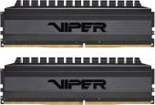 Комплект памяти PATRIOT Viper 4 Blackout 2х4 ГБ DIMM DDR4 3000 МГц, PVB48G300C6K