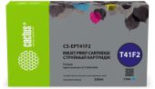 Картридж CACTUS EPT41F2 Струйный Голубой 350мл, CS-EPT41F2
