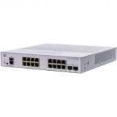 Коммутатор Cisco CBS250-16T-2G Управляемый 18-ports, CBS250-16T-2G-EU