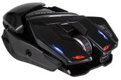 Мышь Mad Catz M.M.O. 7+ Беспроводная чёрный, MM10NHINBL000-0