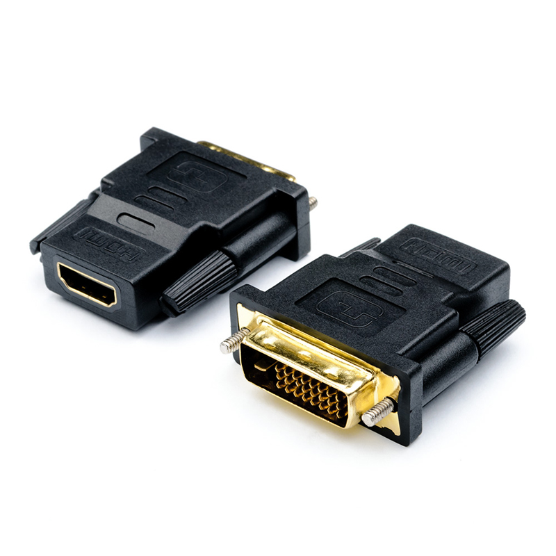 Переходник ATCOM DVI-D (M) -> HDMI (F), AT1208