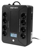 ИБП Smartwatt SAFE PRO LCD 600 ВА, Brick, UPS SAFE PRO LCD 600