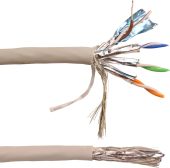 Кабель LANMASTER S/FTP кат. 6 серый 305 м, LAN-6ESFTP-HFLT-GY