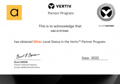 Vertiv Silver Partner 2022