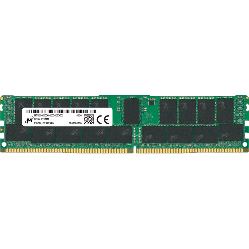 Картинка - 1 Модуль памяти Micron 128GB DIMM DDR4 REG 2666MHz, MTA144ASQ16G72PSZ-2S6E1