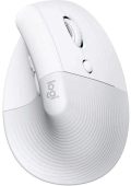 Мышь Logitech Lift Беспроводная белый, 910-006486