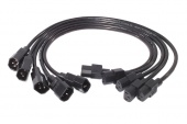 Photo Кабель питания APC Power Cord IEC-320 C14 -&gt; IEC 320 C13 10A 0.60м (5 шт.), AP9890