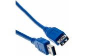 USB кабель Aopen USB Type A (M) -&gt; USB Type A (F) 0.5 м, ACU302-0.5M