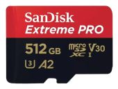 Карта памяти SanDisk Extreme Pro microSDXC UHS-I Class 3 C10 512GB, SDSQXCD-512G-GN6MA