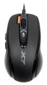 Фото Мышь A4Tech X-718BK Проводная чёрный, X-718BK USB