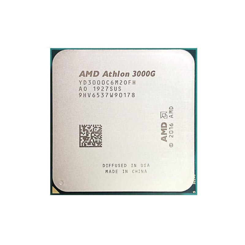 Картинка - 1 Процессор AMD Athlon-3000G 3500МГц AM4, Oem, YD3000C6M2OFH