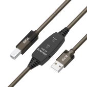 Photo USB кабель Greenconnect USB Type B (M) -&gt; USB Type A (M) 5.00м, GCR-53779