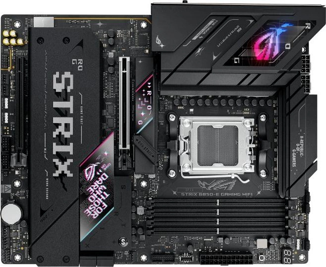 Материнская плата Asus ROG STRIX B850-E GAMING WIFI ATX AM5, ROG STRIX B850-E GAMING WIFI