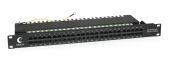 Патч-панель Cabeus 50-ports  RJ-45 1U, PL-50-TEL-Dual