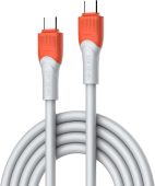 USB кабель LDNIO USB Type C (M) -&gt; USB Type C (M) 1 м, LC601C