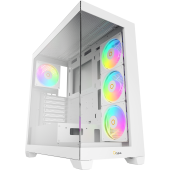 Корпус Ocypus Gamma C72 WH ARGB Midi Tower Без БП белый, Gamma-C72-WHD400XX-GL