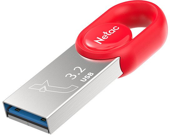 USB накопитель Netac UM2 USB Type A (USB 3.2 Gen 1) 128 ГБ, NT03UM2N-128G-32RE