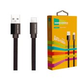 Фото USB кабель More choice K20A USB Type C (M) -> USB Type A (M) 2.1A 1 м, K20AB