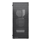 Корпус HSPD M550 Midi Tower Без БП чёрный, M550-TGBK