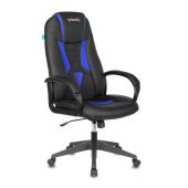 Вид Кресло для геймеров ZOMBIE VIKING-8N Чёрно-синий, искусственная кожа, VIKING-8N/BL-BLUE